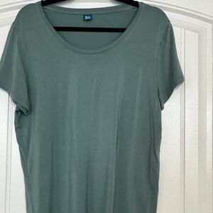 Ripskirt Women's Green Top